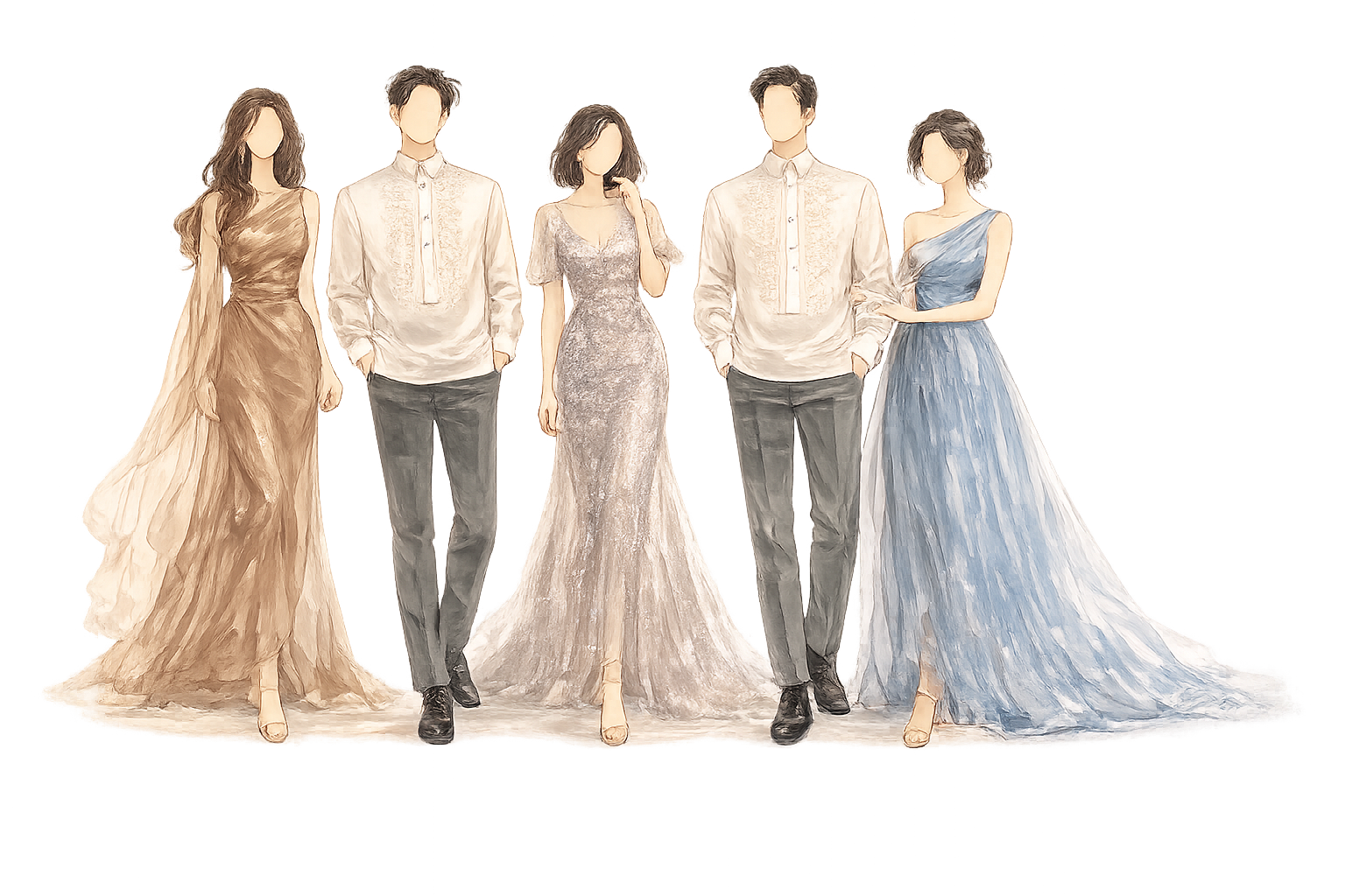 Attire illustration